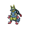 Mega Lucario, shiny colouring