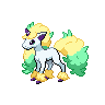 Galarian Ponyta, coloração shiny