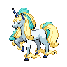 Galarian Rapidash, shiny colouring