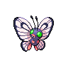 Butterfree, shiny colouring
