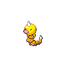 Weedle, coloração shiny