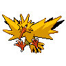 Zapdos, coloração shiny