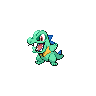 Totodile, coloração shiny