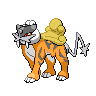 Raikou, coloração shiny