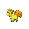 Vulpix, coloração shiny