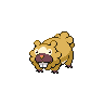 Bidoof, shiny colouring