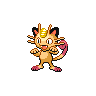 Meowth, coloração shiny