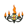 Chandelure, màu shiny