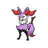 Braixen, shiny colouring