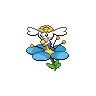 Blue Flabebe, coloração shiny