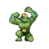 Machoke, coloração shiny