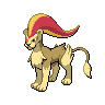 Pyroar Female, coloração shiny